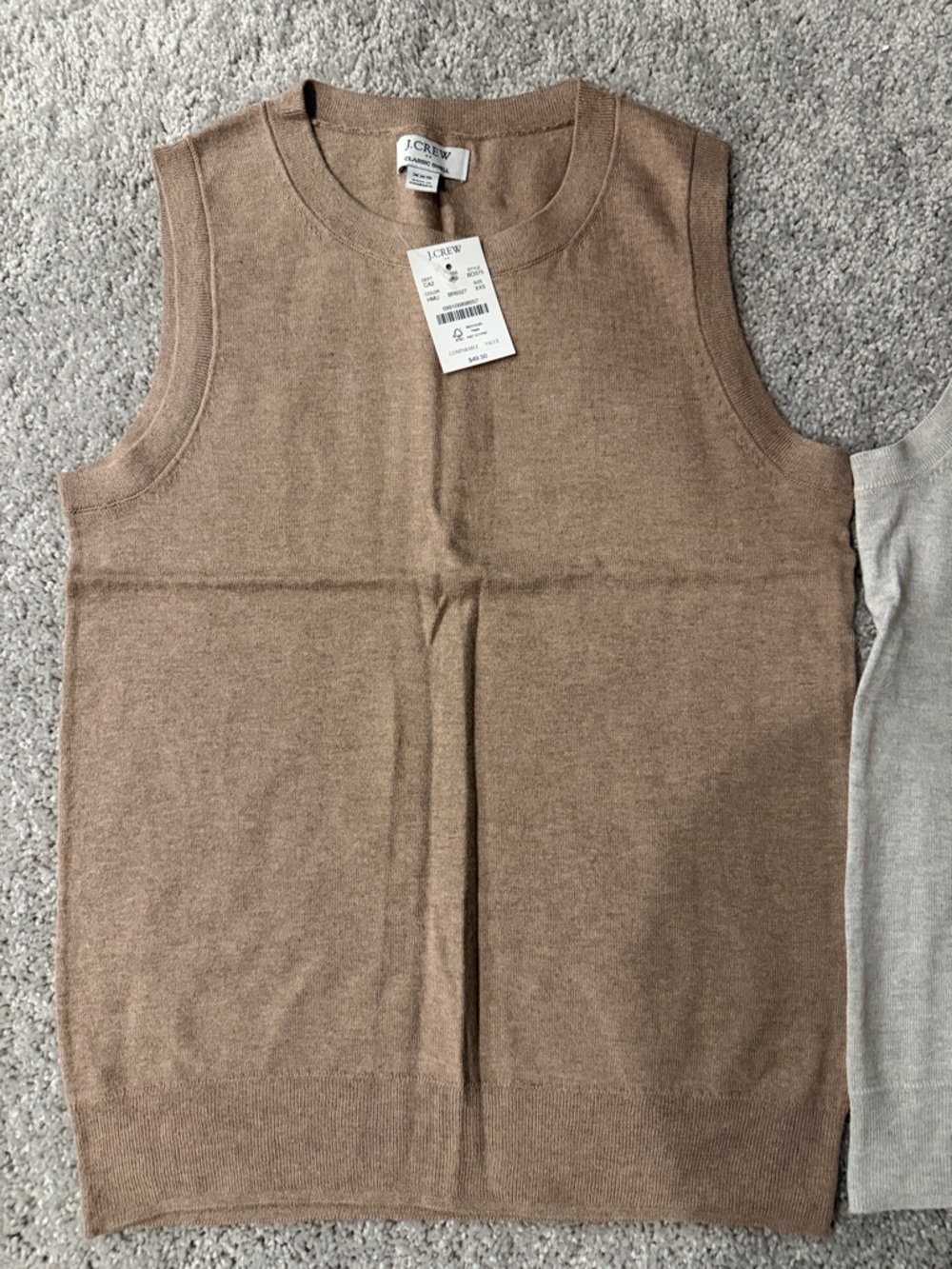 J. Crew Set of 2 Cardigans & Coordinating Knit Tanks - Picture 2 of 8